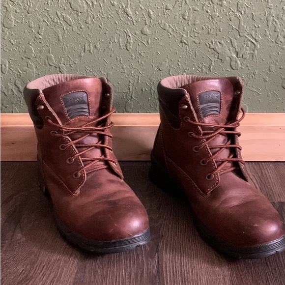 Timberland Boots Womens Brown Leather Pro 8 1/2 M  Work Boots - Picture 5 of 10